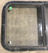 Used Black Radius Opening Window : 30 1/4" W x 17 3/4" H x 1 7/8" D - Young Farts RV Parts