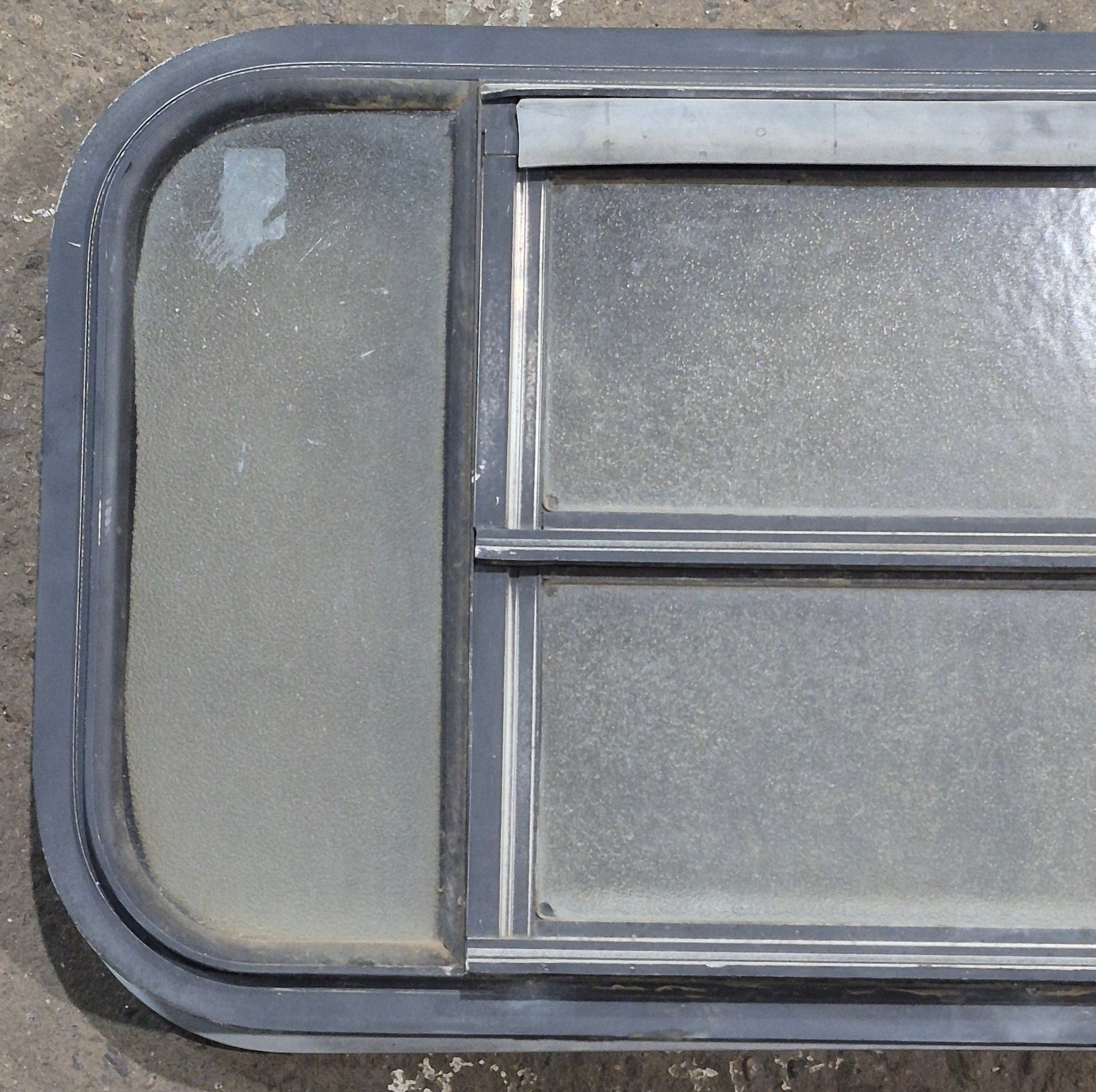 Used Black Radius Opening Window : 30 1/4