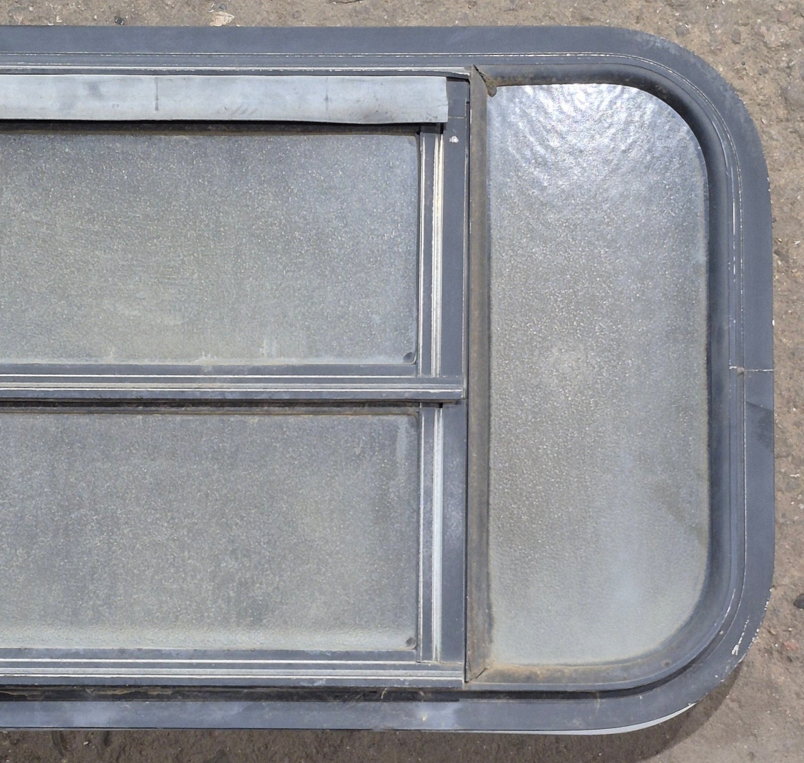 Used Black Radius Opening Window : 30 1/4