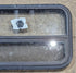 Used Black Radius Opening Window : 35 1/2" W x 17 1/4" H x 1 7/8" - Young Farts RV Parts