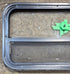 Used Black Radius Opening Window : 35 1/2" W x 17 1/4" H x 1 7/8" - Young Farts RV Parts