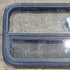Used Black Radius Opening Window : 35 1/2" W x 17 1/4" H x 1 7/8" - Young Farts RV Parts