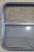 Used Black Radius Opening Window : 35 1/2" W x 28 3/4" H x 1 3/4" - Young Farts RV Parts