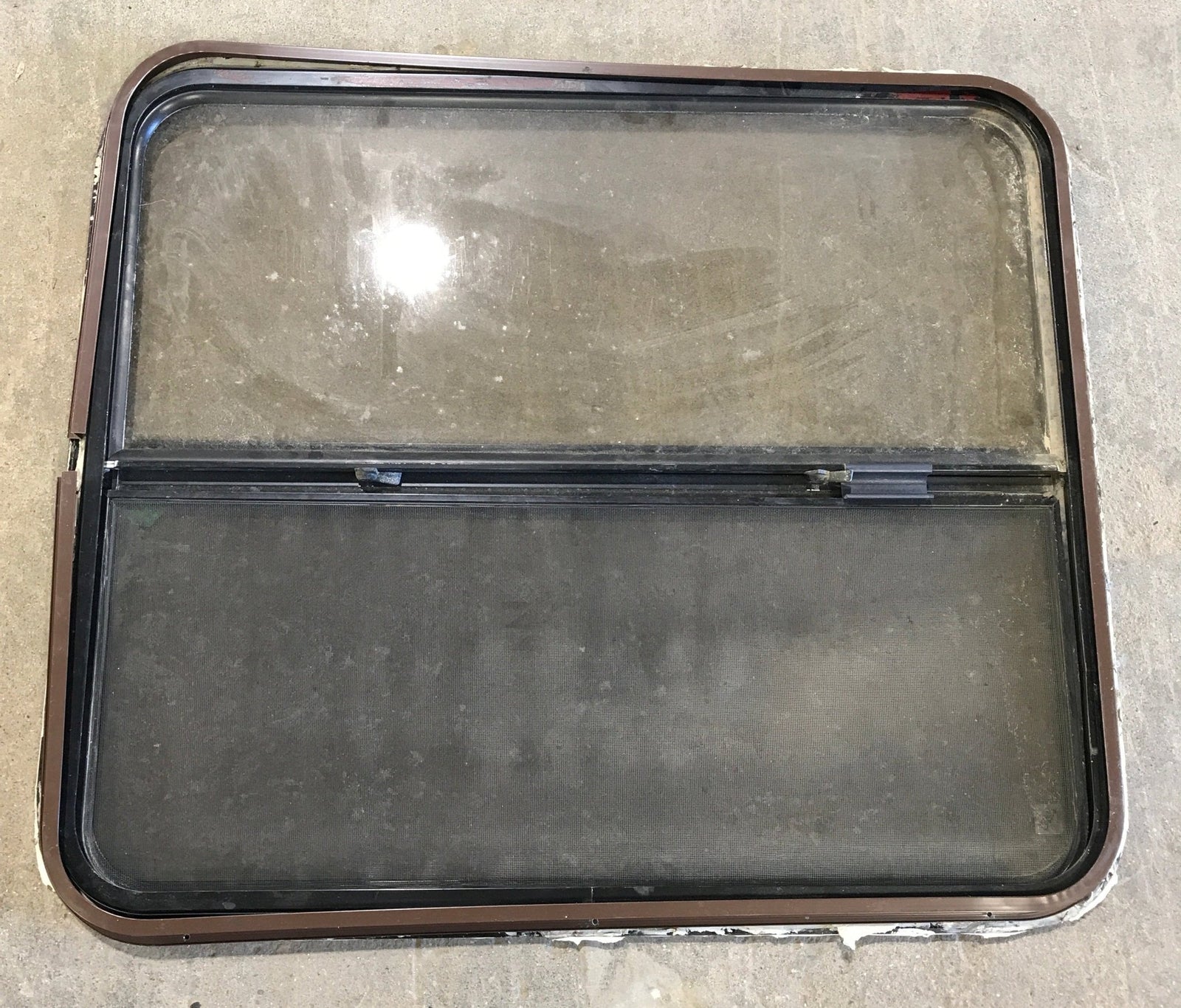 Used Black Radius Opening Window : 35 1/2