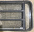 Used Black Radius Opening Window : 35 1/4" W x 21 1/4" H x 1 7/8" D - Young Farts RV Parts