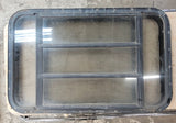 Used Black Radius Opening Window : 36 3/4