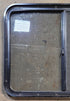 Used Black Radius Opening Window : 35 3/4" W x 26 3/4" H x 1 3/4" - Young Farts RV Parts