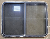 Used Black Radius Opening Window : 35 3/4