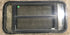 Used Black Radius Opening Window : 35" W x 17 1/4" H x 1 7/8" D - Young Farts RV Parts