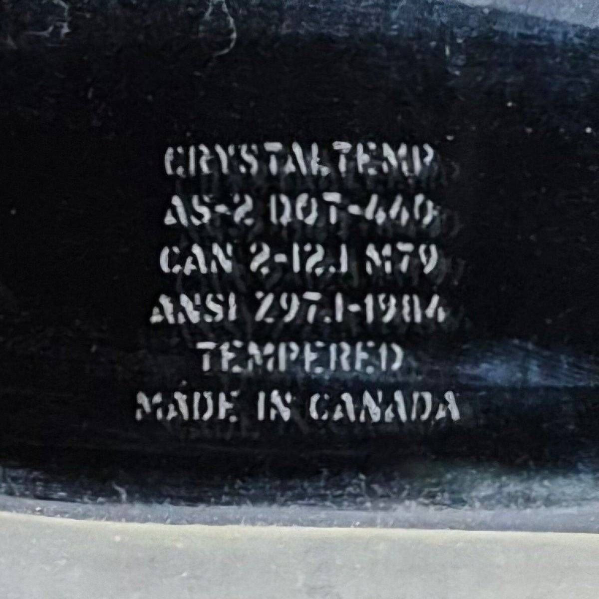 Used Black Radius Opening Window - 36 1/8