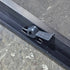 Used Black Radius Opening Window - 36.25 X 37.75 X 1.75 - Young Farts RV Parts