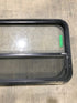 Used Black Radius Opening Window : 41 1/2" W x 21 1/2" H x 2" D - Young Farts RV Parts