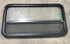 Used Black Radius Opening Window : 41 1/2" W x 21 1/2" H x 2" D - Young Farts RV Parts
