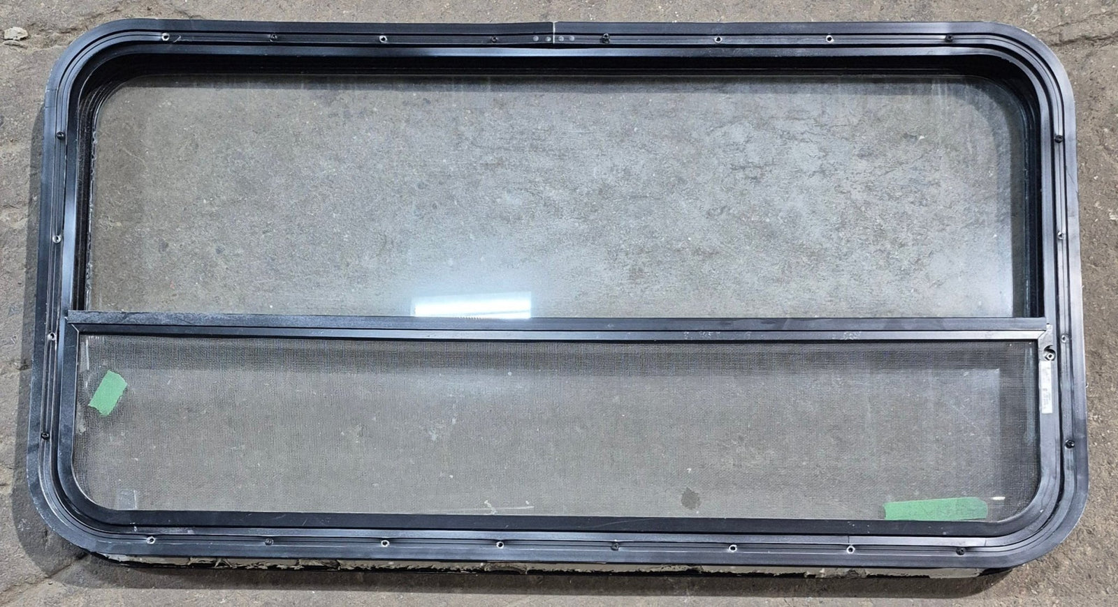 Used Black Radius Opening Window : 41 1/4