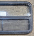 Used Black Radius Opening Window : 41 1/4" W x 21 1/4" H x 1 5/8" - Young Farts RV Parts