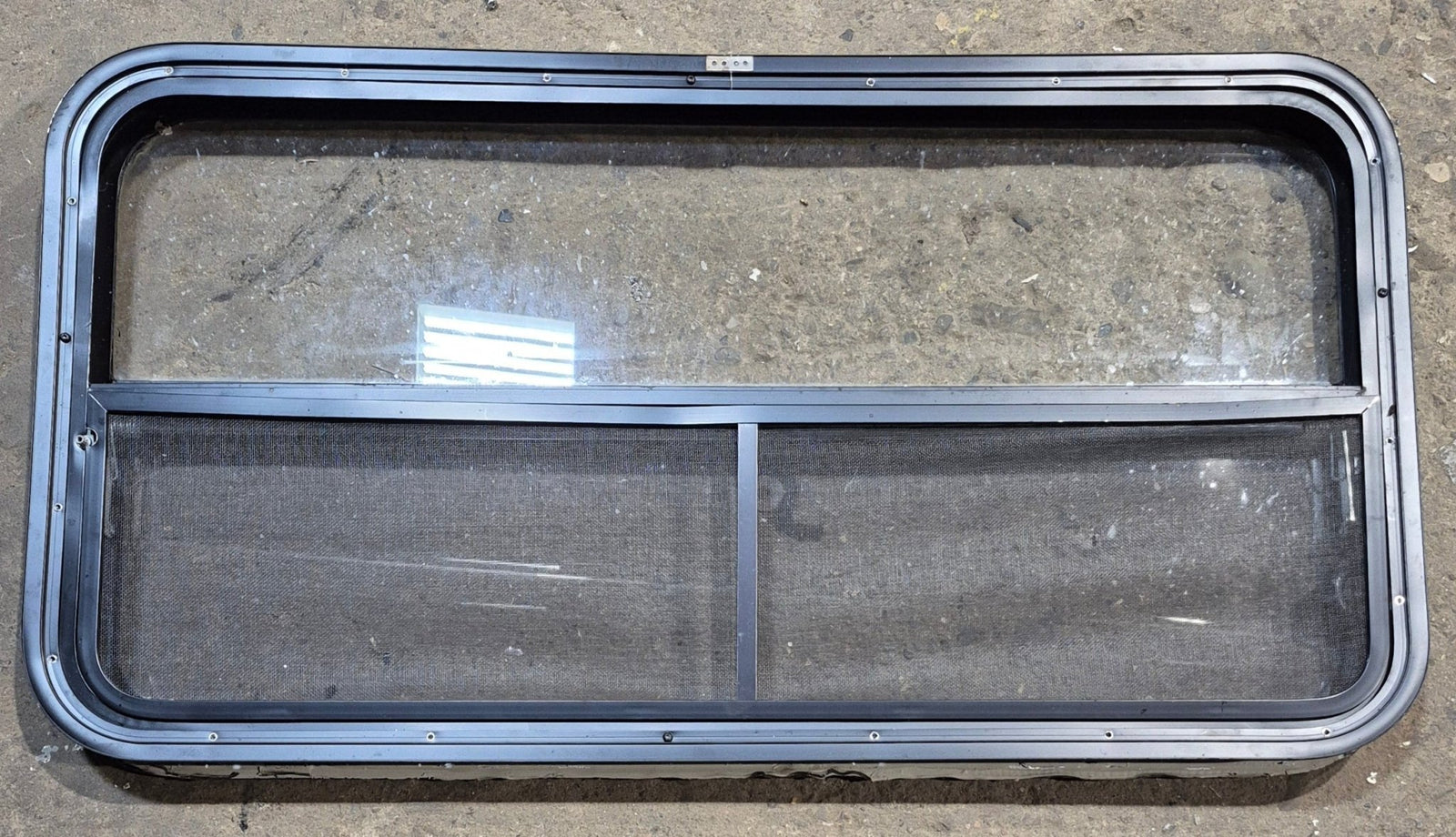 Used Black Radius Opening Window : 41 1/4