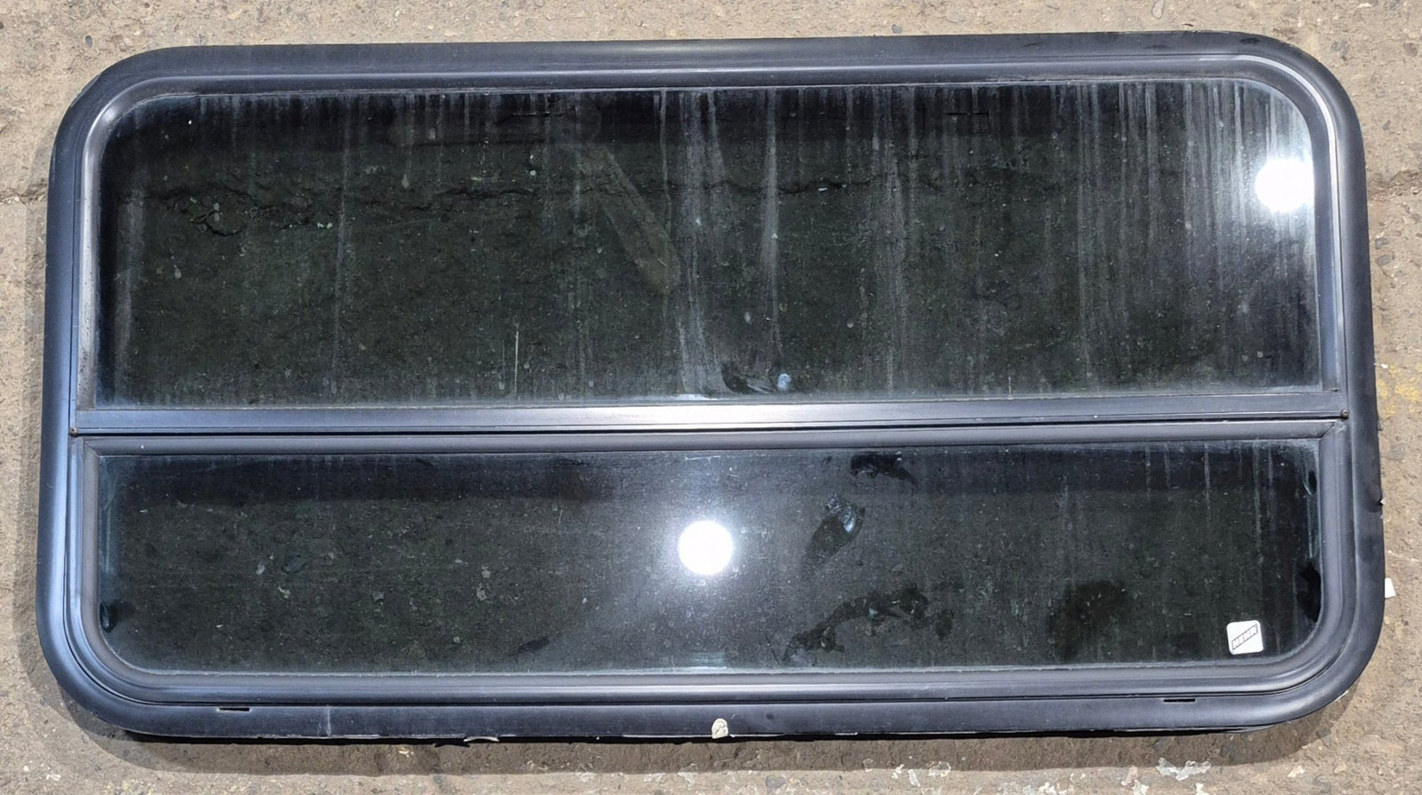 Used Black Radius Opening Window : 41 1/4