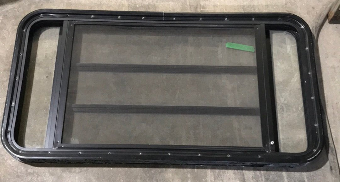 Used Black Radius Opening Window : 41 1/4