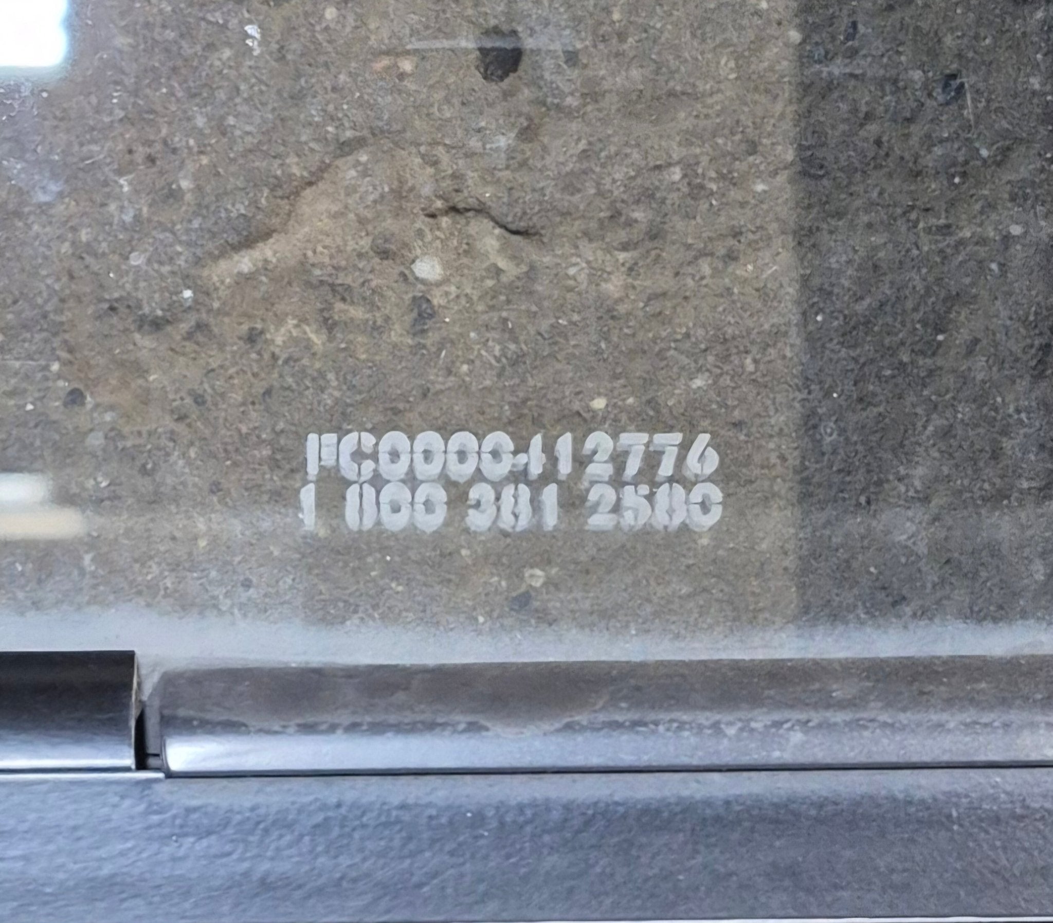 Used Black Radius Opening Window : 41 1/4" W x 39 1/2" H x 1 3/4" - Young Farts RV Parts