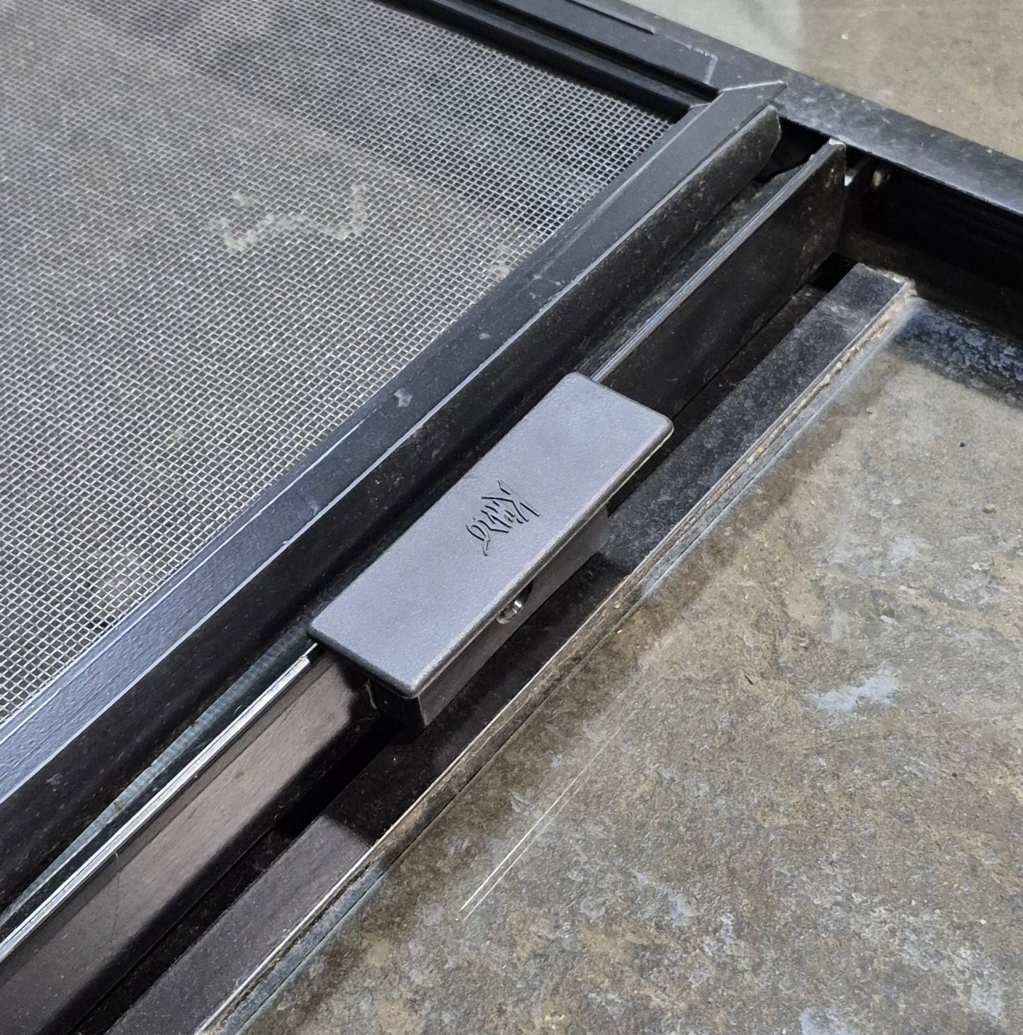 Used Black Radius Opening Window : 41 1/4