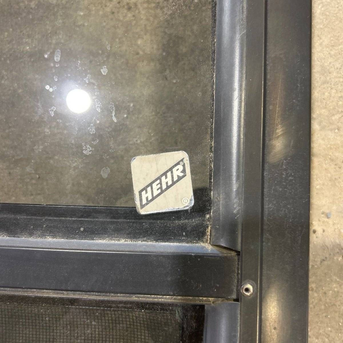 Used Black Radius Opening Window - 41.75 X 26 X 1.875 - Young Farts RV Parts