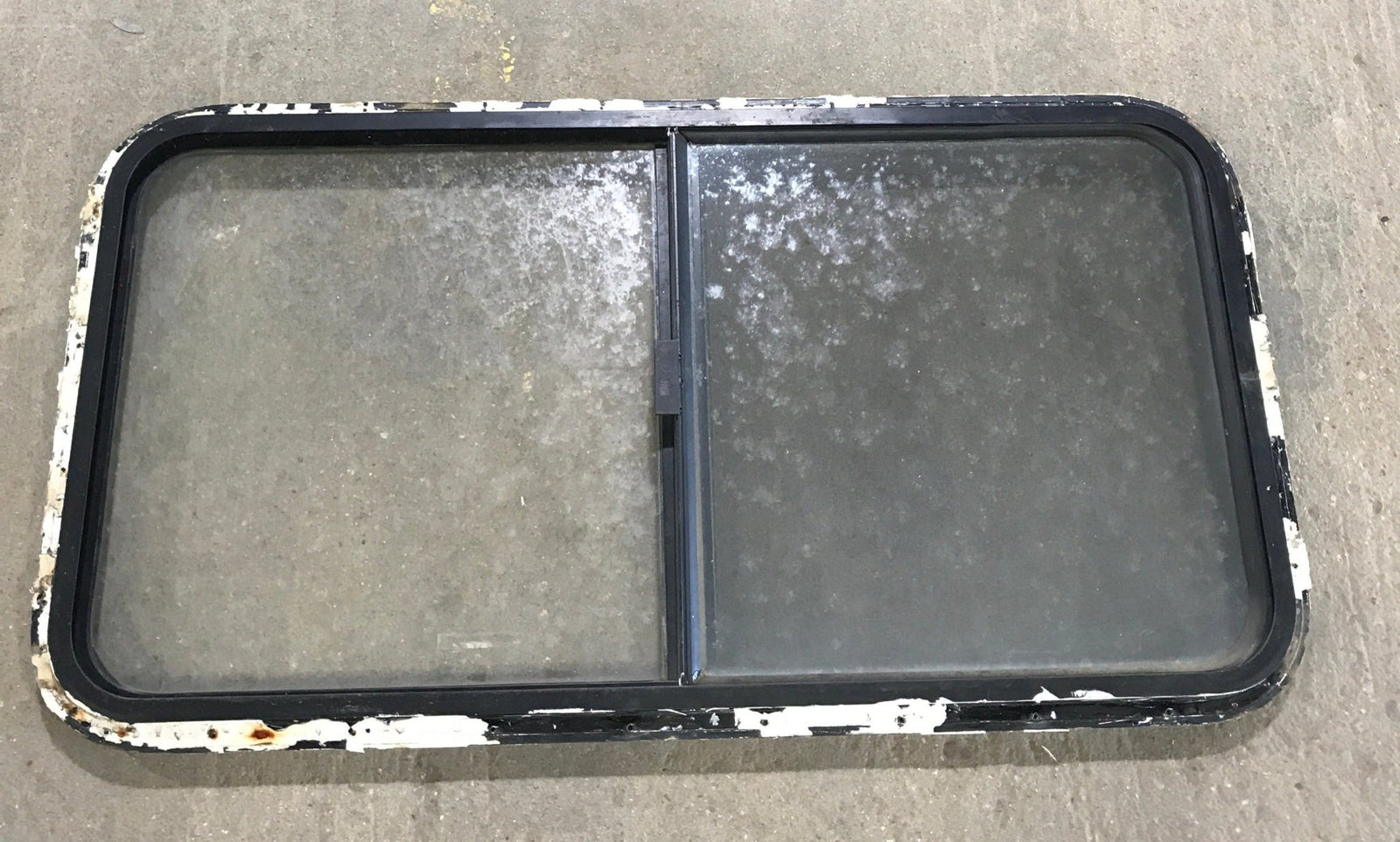 Used Black Radius Opening Window : 42 1/2