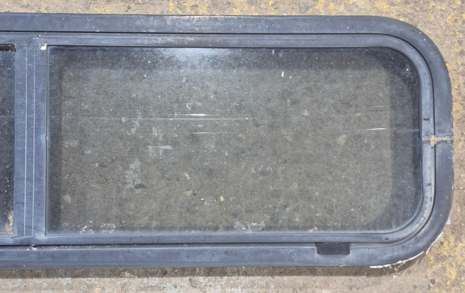 Used Black Radius Opening Window : 42 1/4