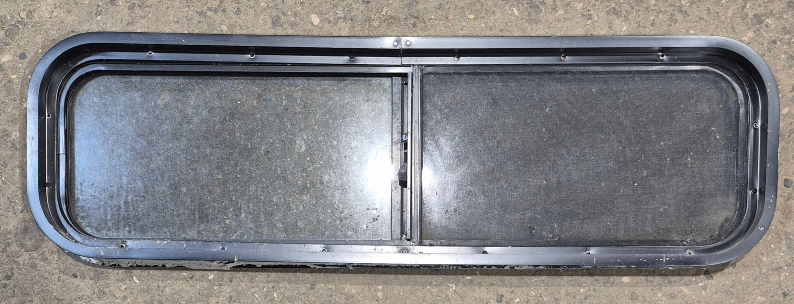 Used Black Radius Opening Window : 42 1/4