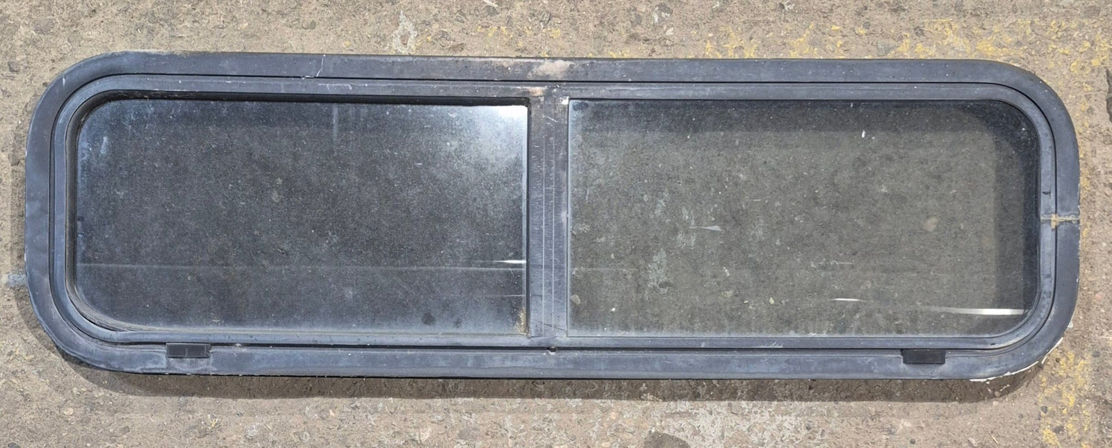 Used Black Radius Opening Window : 42 1/4