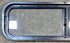 Used Black Radius Opening Window : 42 1/4" W x 11 3/4" H x 2" - Young Farts RV Parts