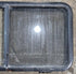 Used Black Radius Opening Window : 42 1/4" W x 21 3/4" H x 1 3/4" - Young Farts RV Parts
