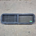 Used Black Radius Opening Window - 42 X 11 3/4 X 2 - Young Farts RV Parts