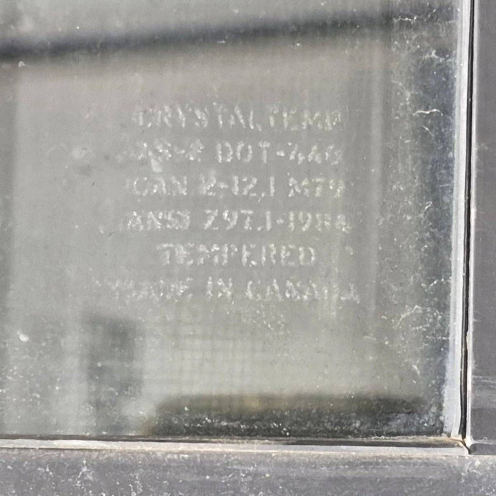 Used Black Radius Opening Window - 42 X 11.75 X 2 - Young Farts RV Parts