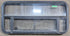 Used Black Radius Opening Window : 45 1/4" W x 21 1/4" H x 1 7/8" D - Young Farts RV Parts