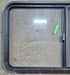 Used Black Radius Opening Window : 45 1/4" W x 25 1/4" H x 1 7/8" D - Young Farts RV Parts
