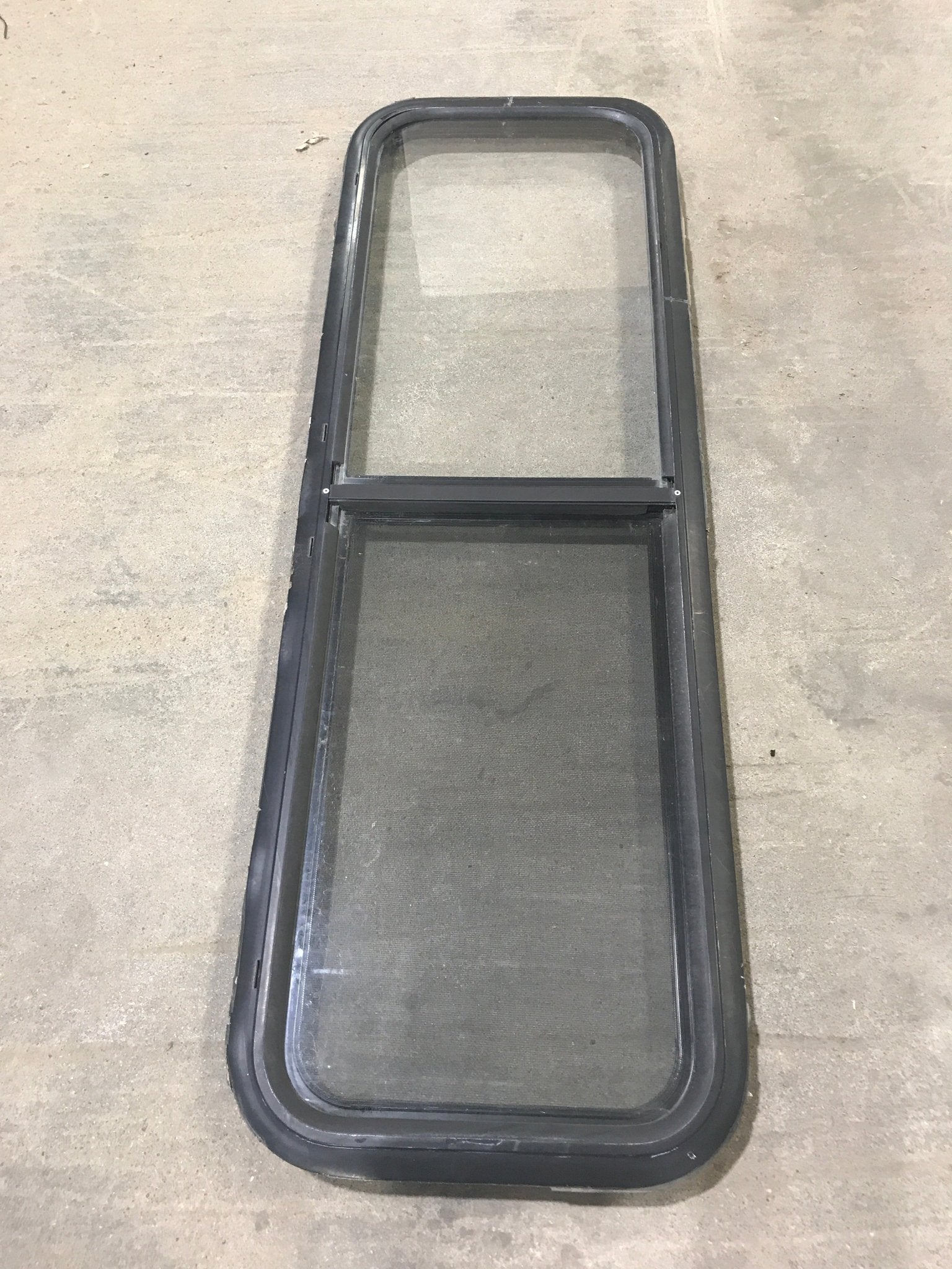 Used Black Radius Opening Window : 47 1/2