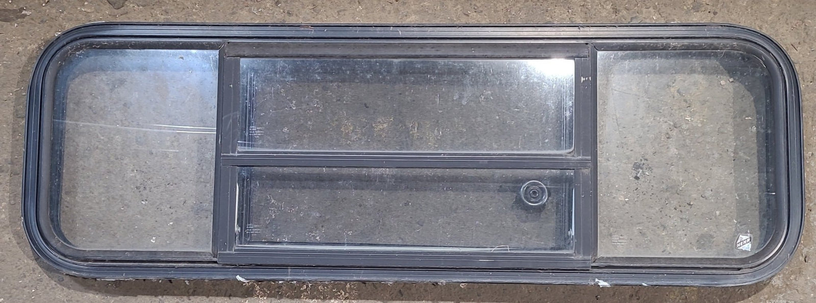 Used Black Radius Opening Window : 47 1/2