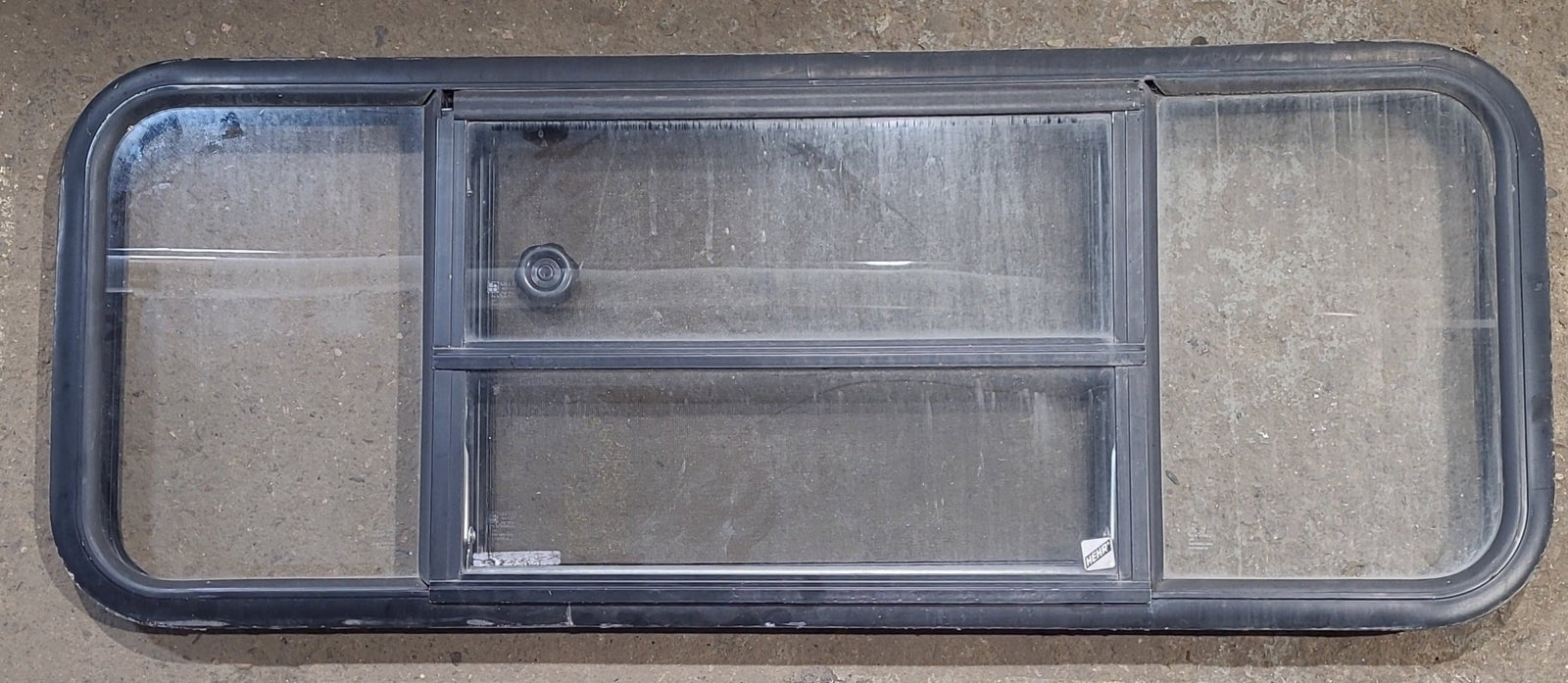 Used Black Radius Opening Window : 47 1/2