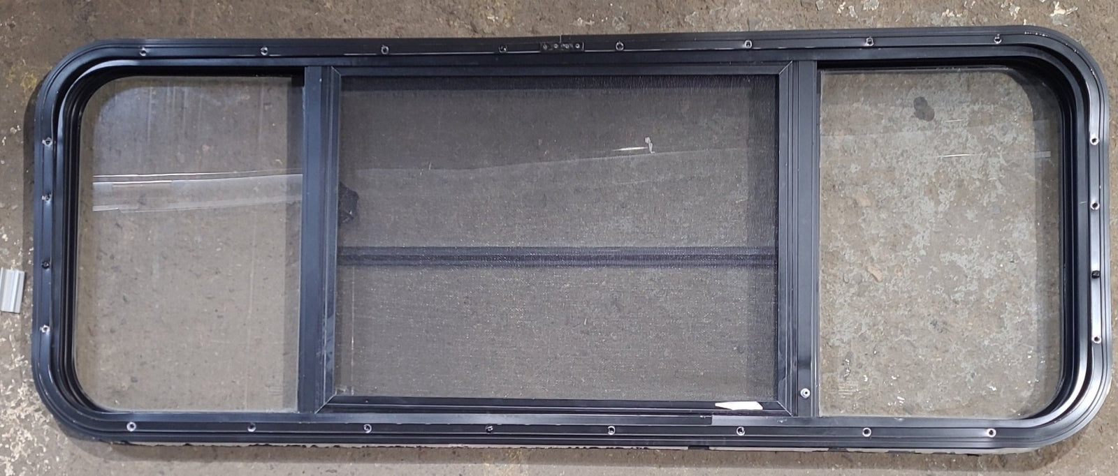 Used Black Radius Opening Window : 47 1/2