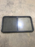 Used Black Radius Opening Window : 47 1/2