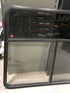 Used Black Radius Opening Window : 47 1/2" W x 39" H x 1 3/4" D - Young Farts RV Parts