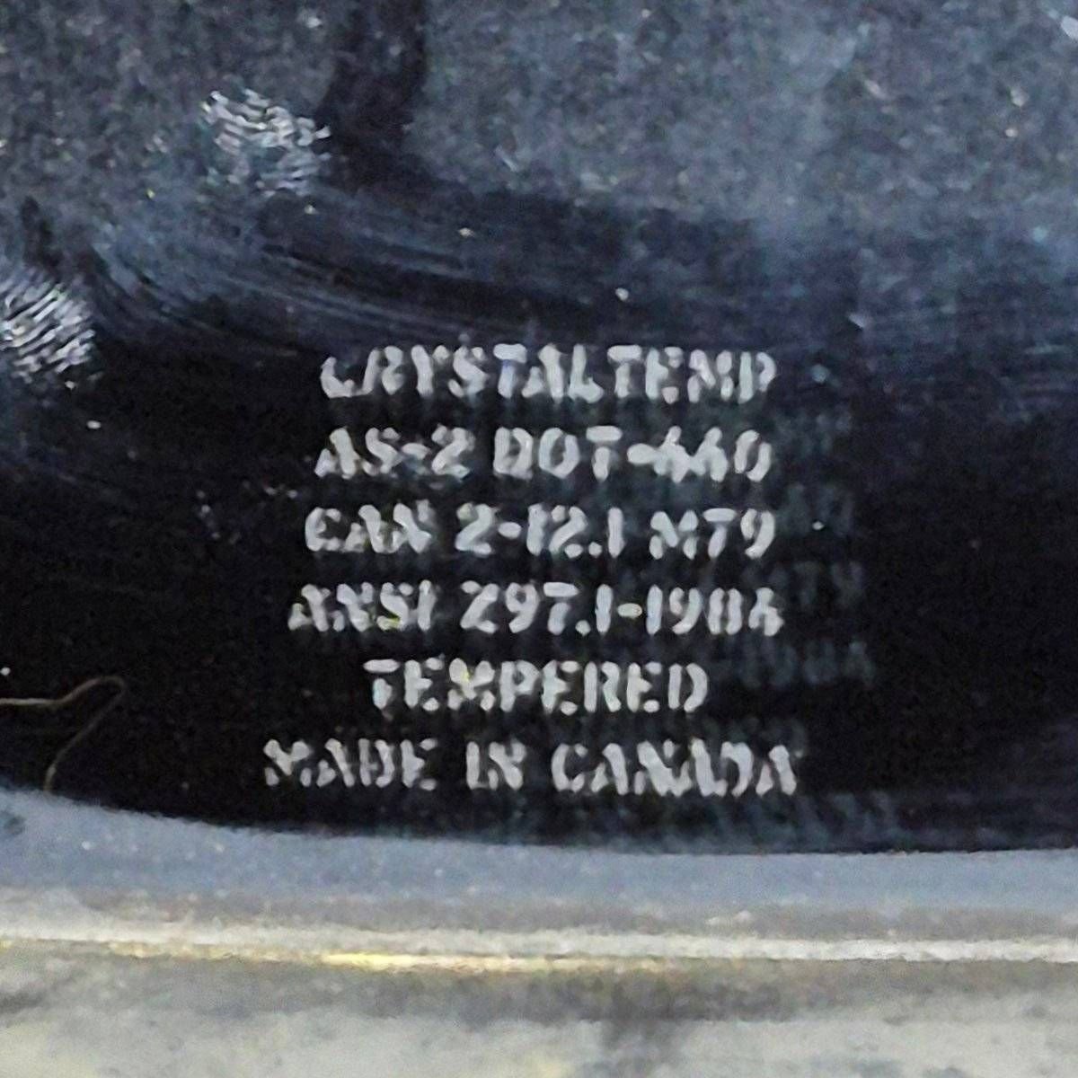 Used Black Radius Opening Window - 47 1/2" X 17 1/2" X 1 7/8" - Young Farts RV Parts