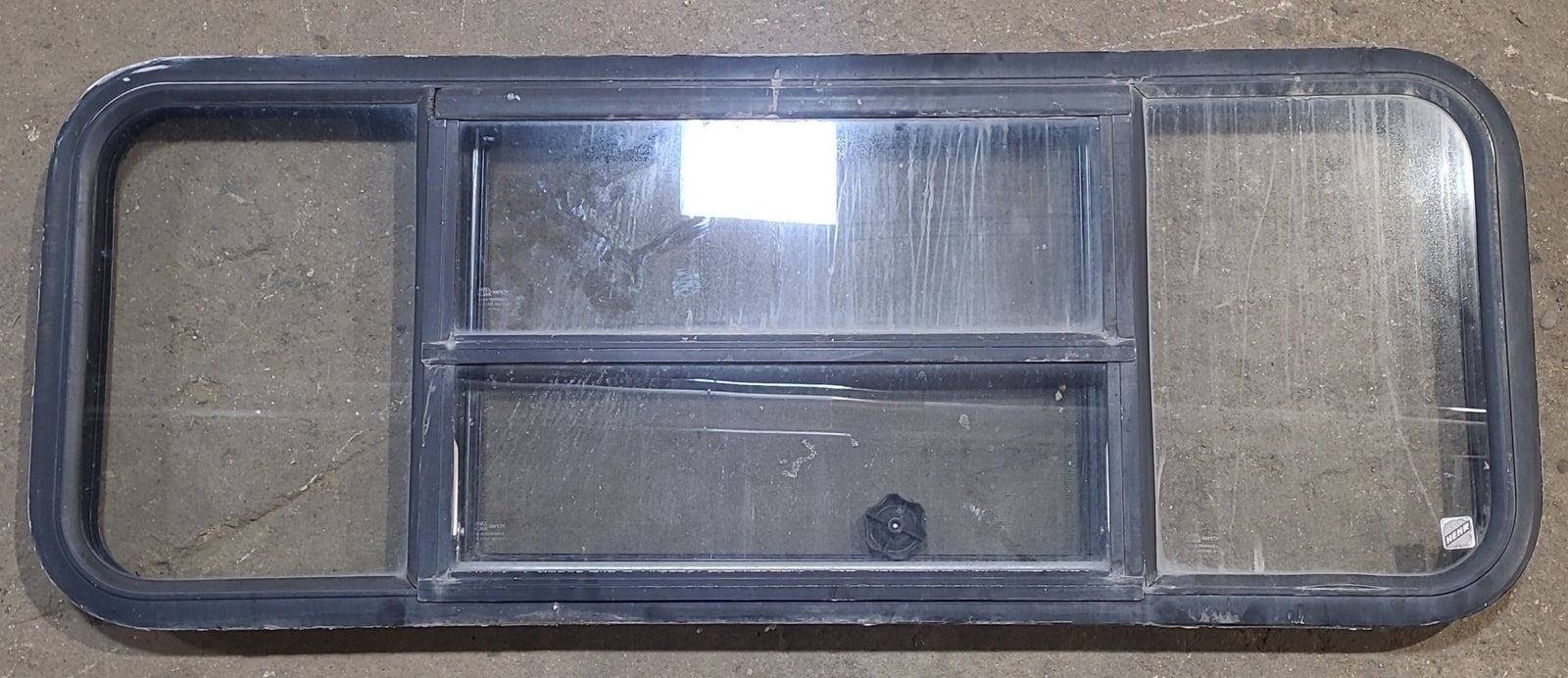 Used Black Radius Opening Window : 47 1/4