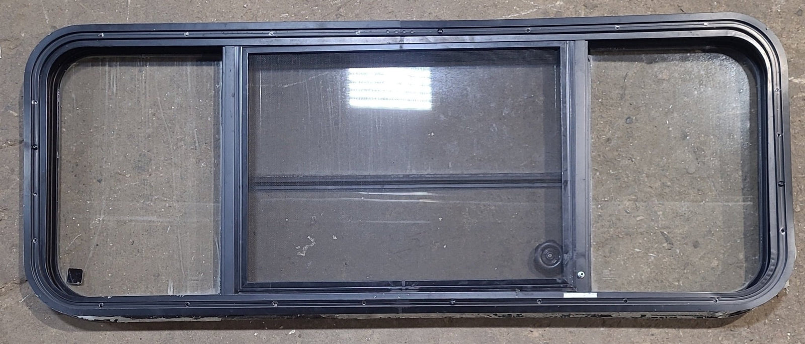 Used Black Radius Opening Window : 47 1/4