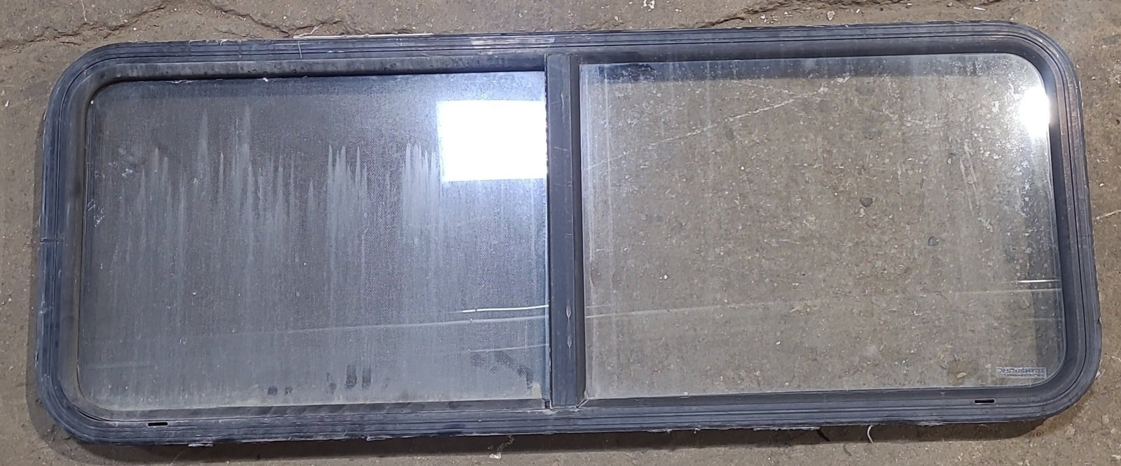 Used Black Radius Opening Window : 47 1/4