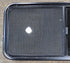 Used Black Radius Opening Window : 47 1/4" W x 21 1/2" H x 1 3/4" - Young Farts RV Parts