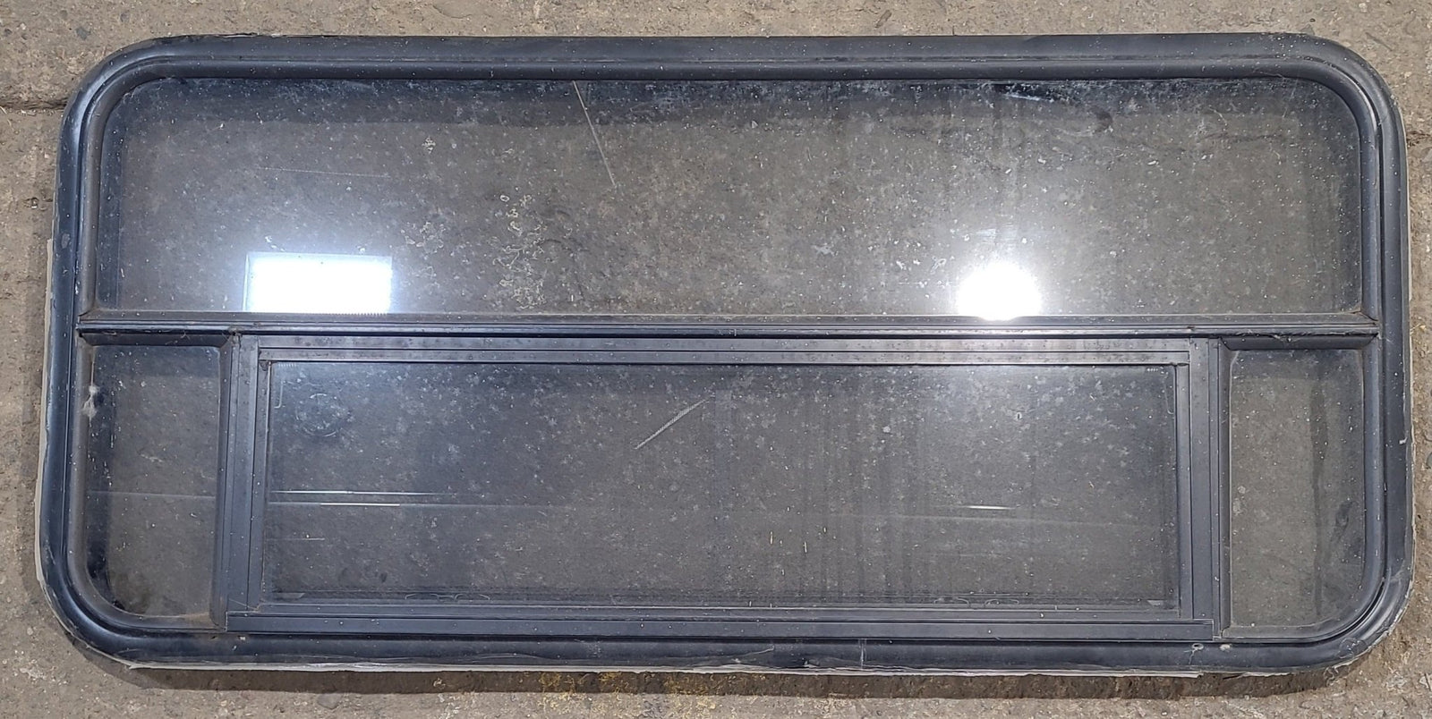 Used Black Radius Opening Window : 47 1/4