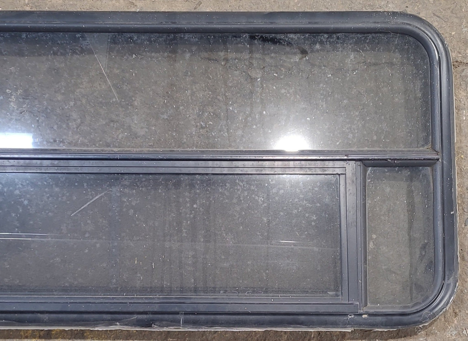 Used Black Radius Opening Window : 47 1/4