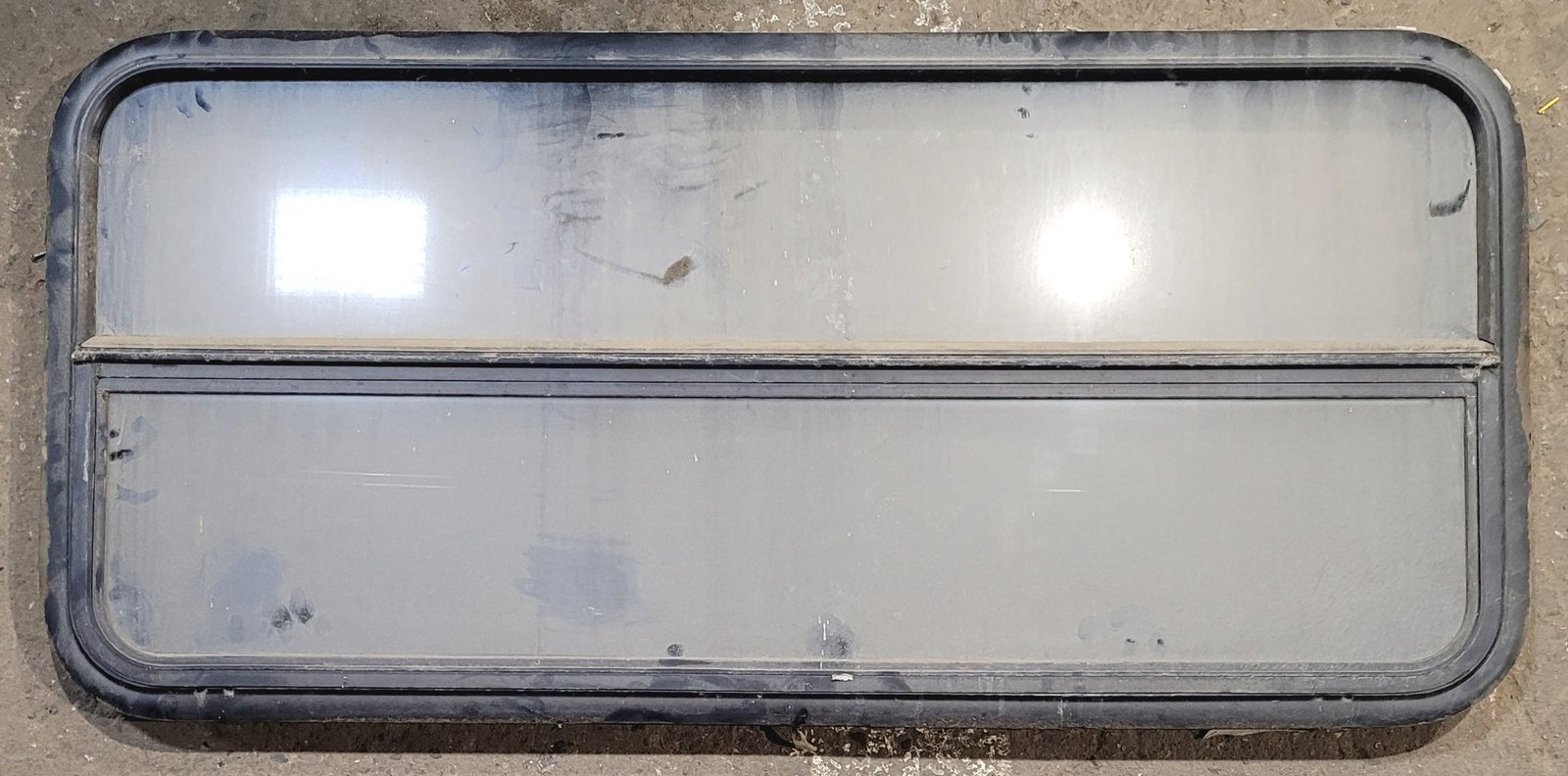 Used Black Radius Opening Window : 47 1/4