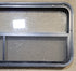 Used Black Radius Opening Window : 47 1/4" W x 21 1/4" H x 1 7/8" - Young Farts RV Parts